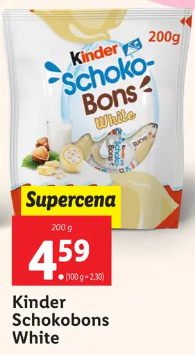 Kinder Schokobons White