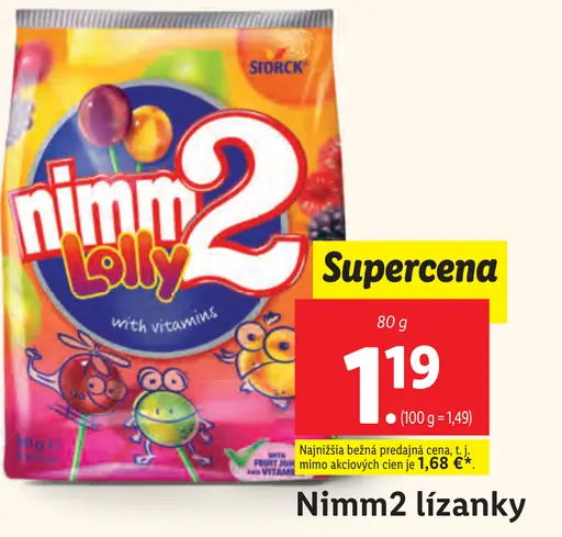 Nimm2 lízanky