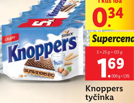 Storck Knoppers tyčinka