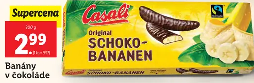 Casali Schoko-Bananen banány v čokoláde