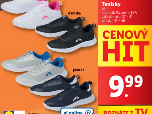 Crivit Tenisky dámske