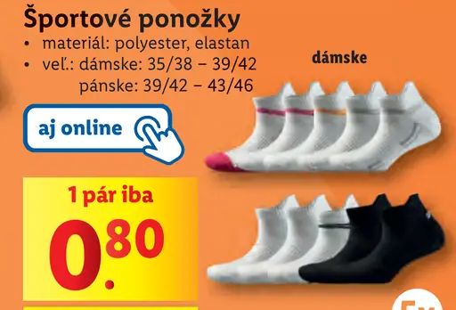 Športové ponožky