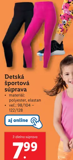 Detská športová súprava