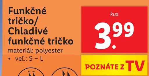 Crivit funkčné tričko