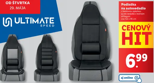 Ultimate Speed Podložka na autosedadlo