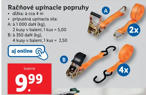 Upínacie popruhy/gumy