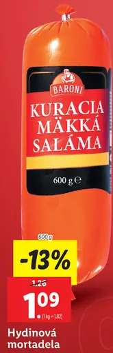 Baroni Kuracia mäkká saláma