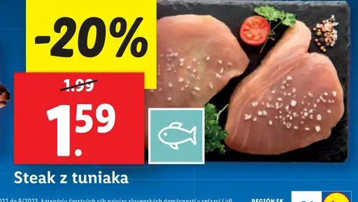 Tuniak steak
