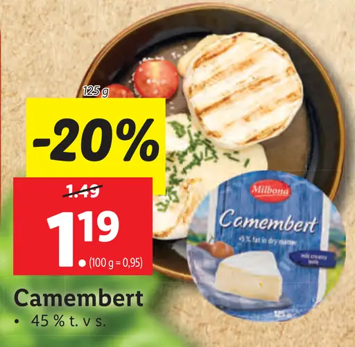 Milbona Camembert