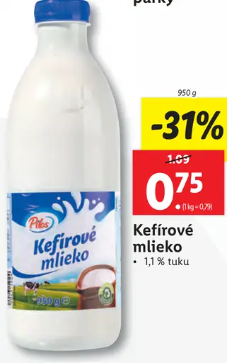 Pilos Kefírové mlieko
