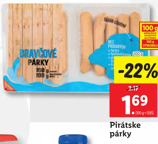 Bravčové párky