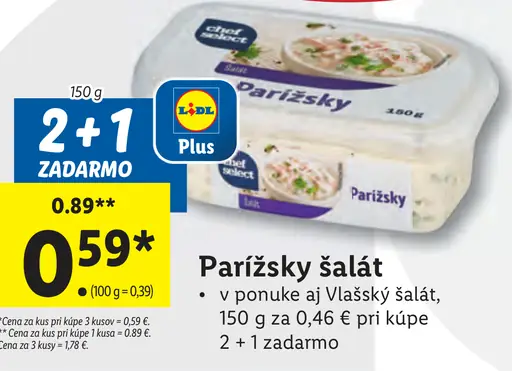 Pilos Parížsky šalát