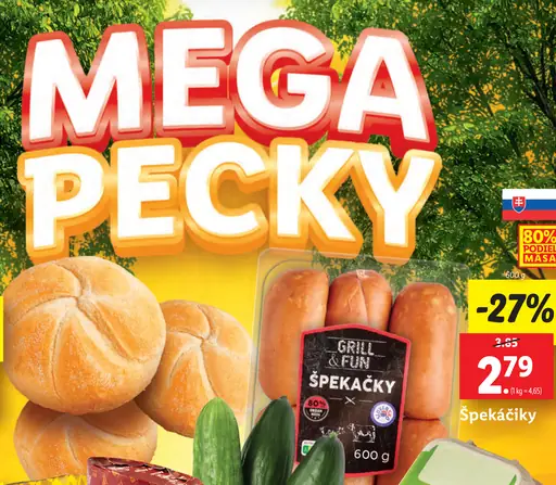 Lidl Špekačky