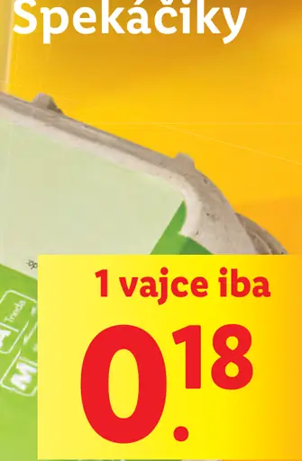 Lidl Čerstvé vajcia, M
