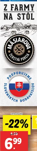 Farmárske kuracie prsia rezne XXL