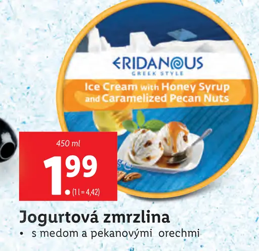 Eridanous Jogurtová zmrzlina