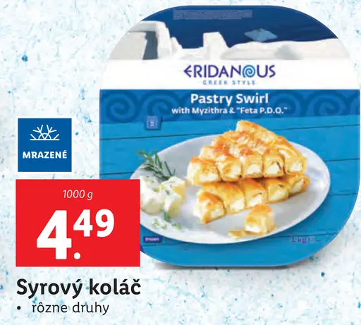 Eridanous Syrový koláč