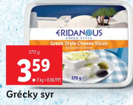 Eridanous Grécky syr
