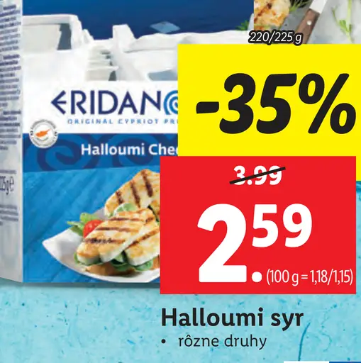 Eridanous Halloumi syr