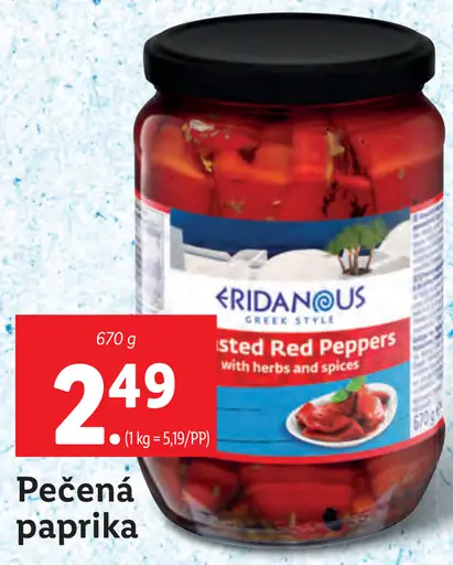 Eridanous Pečená paprika