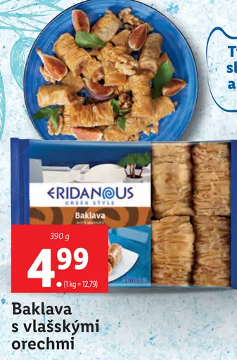 Erdanous Baklava s vlašskými orechmi