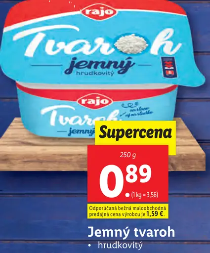 Rajo Jemný tvaroh hrudkovitý