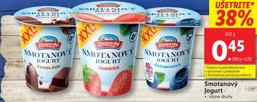 Zvolenský smotanový jogurt
