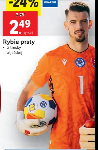 Ocean Sea Rybí prsty v chrumkavom cestíčku