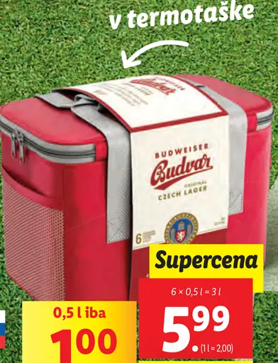 Budvar B: ORIGINAL plechovka
