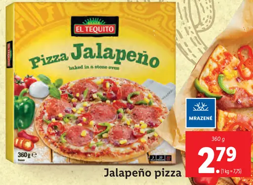 El Tequito Pizza Jalapeño