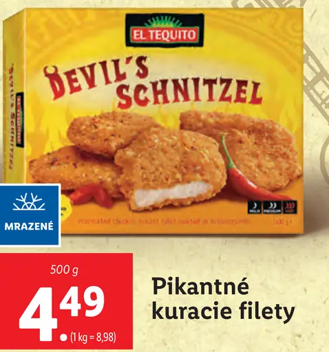 El Tequito Pikantné kuracie filety