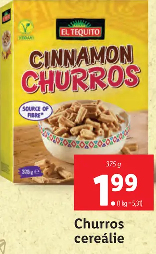 El Tequito Cinnamon Churros