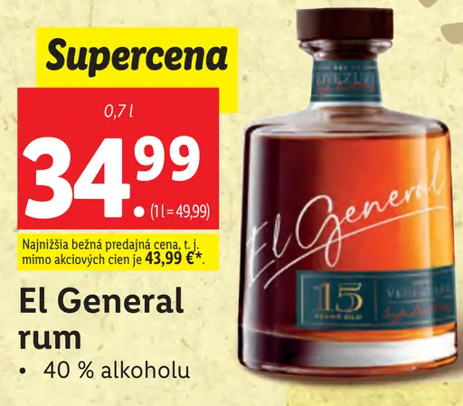 El General rum
