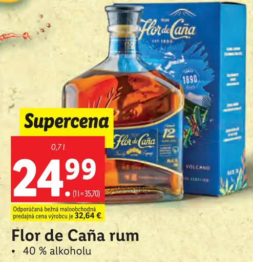 Flor de Caña rum