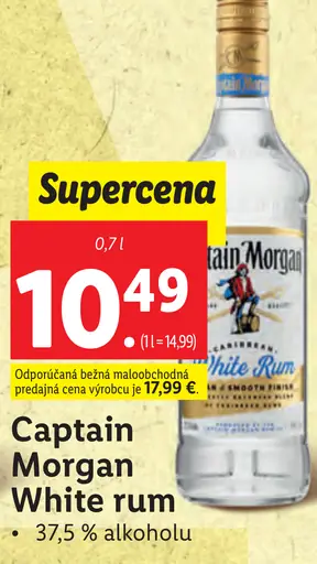 Captain Morgan White rum