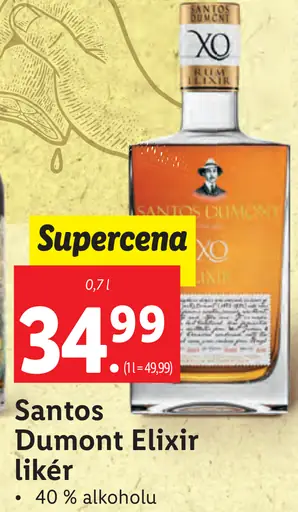 Santos Dumont Elixir likér