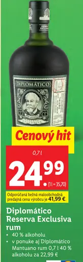 Diplomático Reserva Exclusiva rum