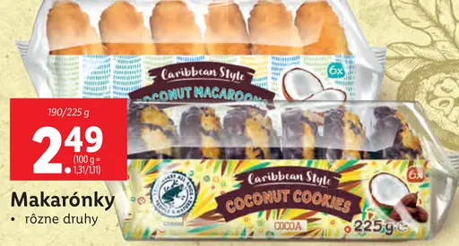 Caribbean Style Kokosové oblátky