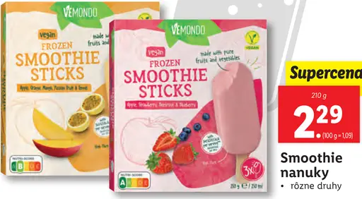 Vemondo Smoothie nanuky