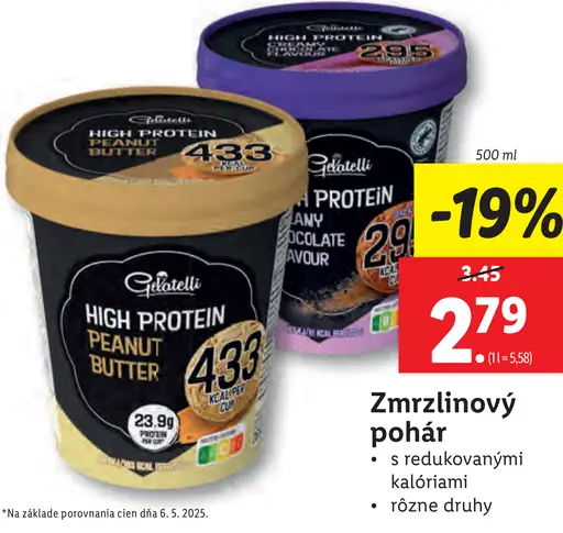 Gelatelli Zmrzlinový pohár