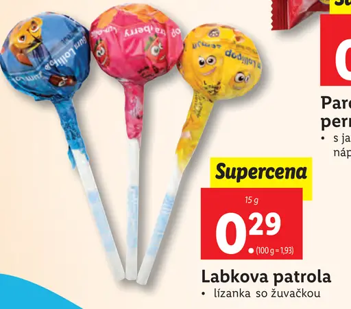 Labkova patrola lízanka