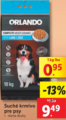 Orlando Gourmet krmivo pre psy