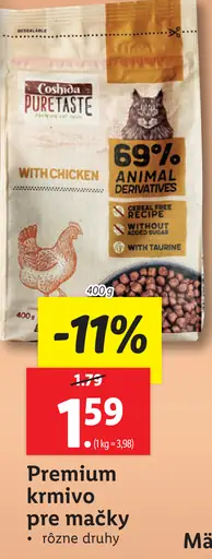 Coshida paté krmivo pre mačky