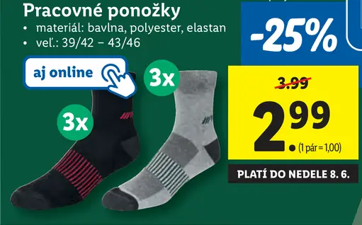 Pracovné ponožky