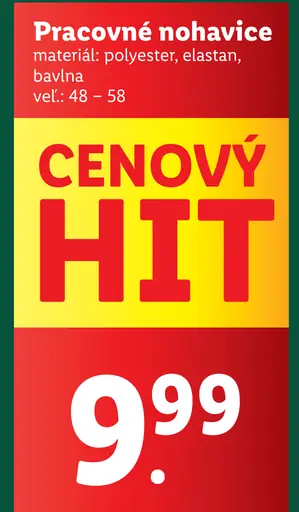 Pracovné nohavice