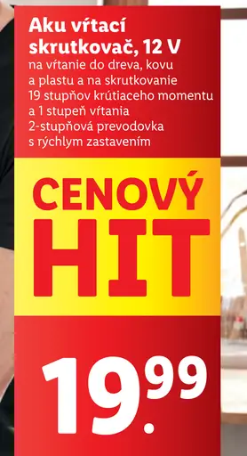 Parkside Aku vŕtací skrutkovač