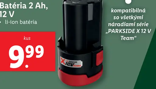 PARKSIDE Batéria 2 Ah, 12 V