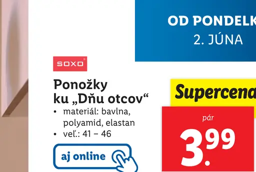 Soxo ponožky ku Dňu otcov