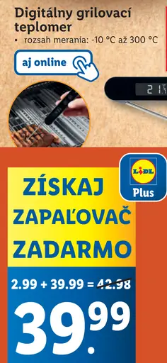 Digitálny grilovací teplomer