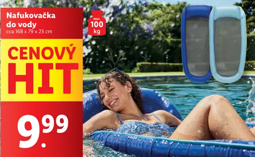 Nafukovačka do vody